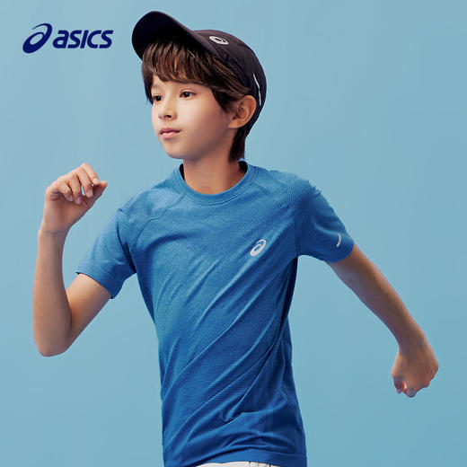 ASICS/亚瑟士童装2024年夏季新款儿童短袖运动舒适排汗 商品图1