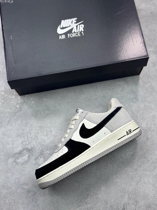 夏日特惠💰430 公司级 Nike Air Force 1 Low ’07 黑灰绿 配色 空军一号低帮休闲板鞋 商品图2