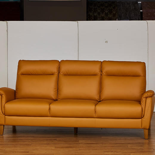 【家具】3人位皮沙发 KF018 商品图0