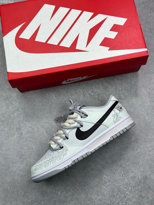 夏日特惠💰430 Nike Dunk Low 绑带定制 黑玉
此款设计灵感来源于轻定制 商品图2