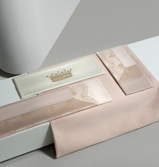 利路米家纺24年新款百支匹马棉四件套  艾琳（豆沙粉） 商品图6