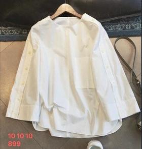 【门店同款】ENJOY春季日式高支棉大袖口衬衫 157144571