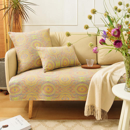 神秘波斯系列沙发巾棉四季通用高端轻奢防滑 商品图1