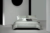 利路米家纺24年新款百支匹马棉四件套 艾琳（夏云灰） 商品图8