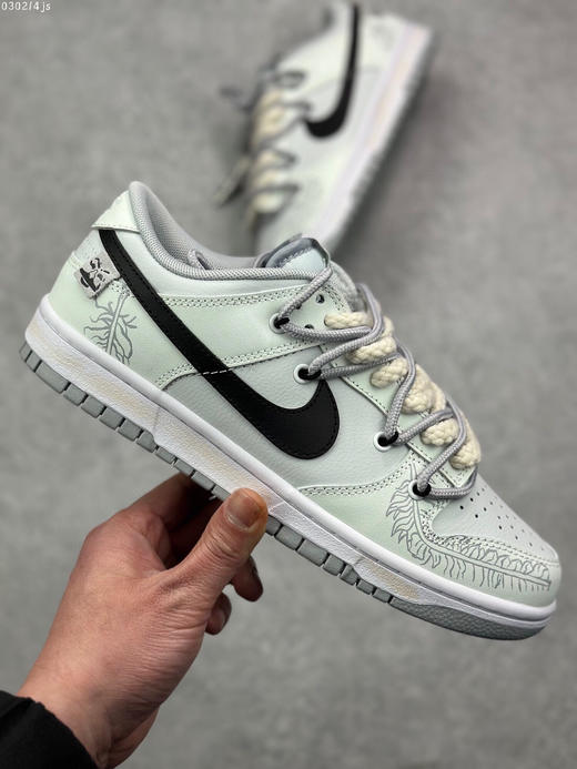 夏日特惠💰430 Nike Dunk Low 绑带定制 黑玉
此款设计灵感来源于轻定制 商品图3