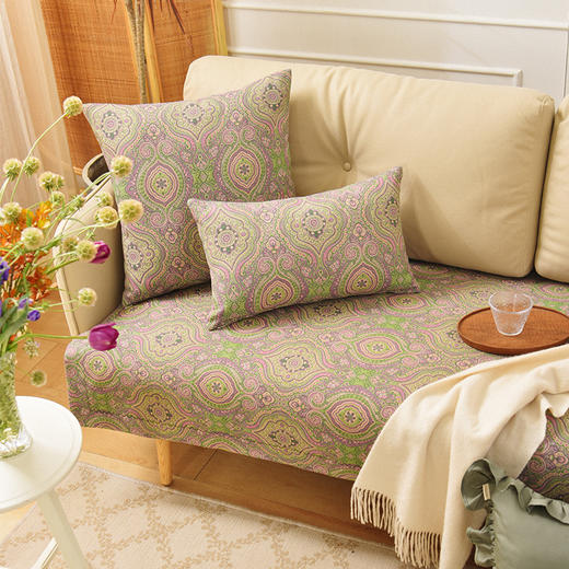 神秘波斯系列沙发巾棉四季通用高端轻奢防滑 商品图3