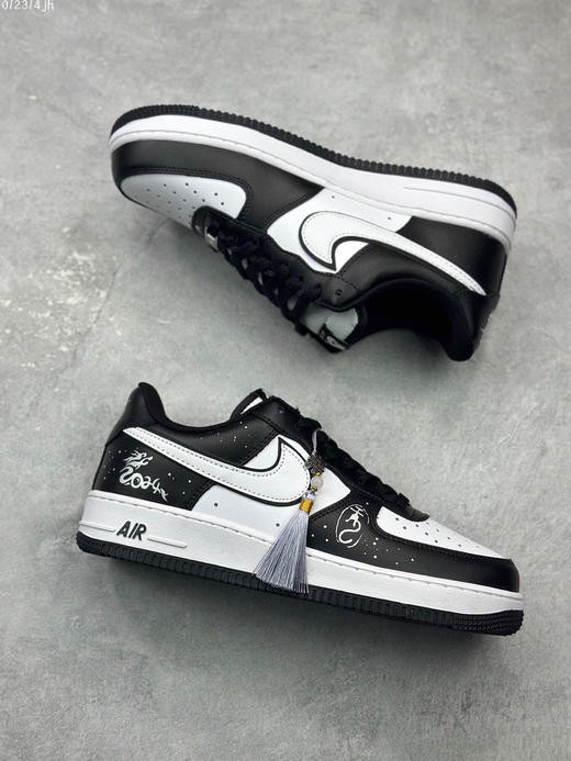 夏日特惠💰430 “甲骨文” 龍年限定 NIke Air Force 1 '07 Low “Oracle”空军一号低帮定制板鞋 商品图4