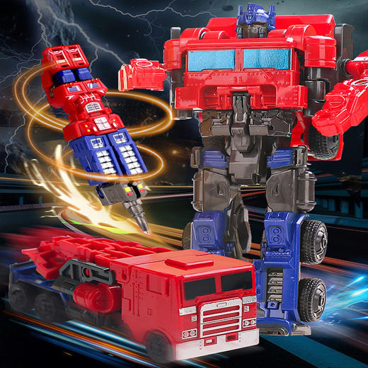 变形玩具金刚变形笔男孩机器人擎天战神玩具手动新款益智学习解压 商品图4