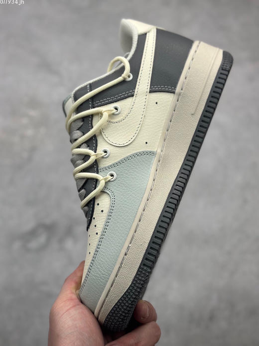 夏日特惠💰460 实拍 “kaws米灰蓝” NK Air Force 1 X Kaws 空军一号定制绑带 商品图6