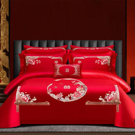 明超绣花棉四件套200x230cm