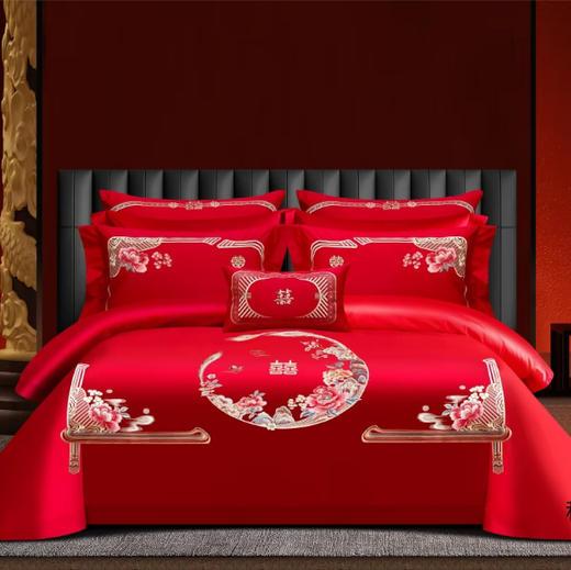 明超绣花棉四件套200x230cm 商品图0