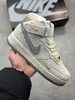 夏日特惠💰470 公司级 Nike Air Force 1 MID ’07 麂皮 米灰小金勾 空军一号中帮休闲板鞋 商品缩略图0