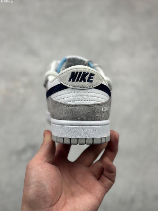 夏日特惠💰520 海外爆款限量发售 公司级 Nike SB Dunk Low “LV联名—米灰黑印花” 周年高端定制 低帮休闲板鞋 商品图7