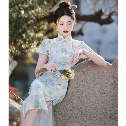 复古优雅中国风，新中式改良民国旗袍BJS-2059 商品图3