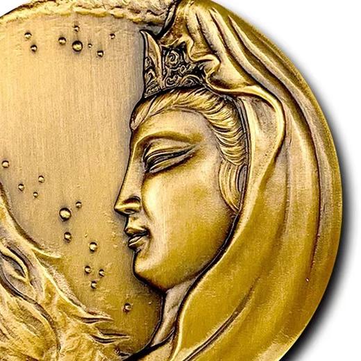 【上海造币】三十三式观音—龙头观音大铜章 商品图5