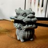手工石狮麒麟文房笔搁笔架镇纸创意文房摆件 商品缩略图4