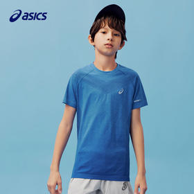 ASICS/亚瑟士童装2024年夏季新款儿童短袖运动舒适排汗