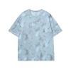 T699夏季新款缤纷蝴蝶彩色印花男女情侣短袖时尚百搭上衣潮流T恤 商品缩略图2