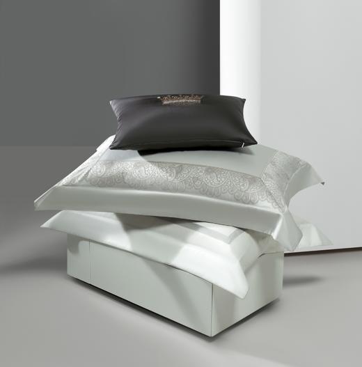 利路米家纺24年新款百支匹马棉四件套 艾琳（夏云灰） 商品图4