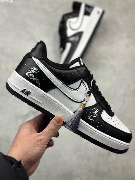 夏日特惠💰430 “甲骨文” 龍年限定 NIke Air Force 1 '07 Low “Oracle”空军一号低帮定制板鞋 商品图3