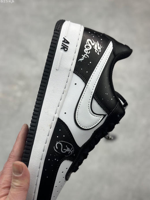 夏日特惠💰430 “甲骨文” 龍年限定 NIke Air Force 1 '07 Low “Oracle”空军一号低帮定制板鞋 商品图5