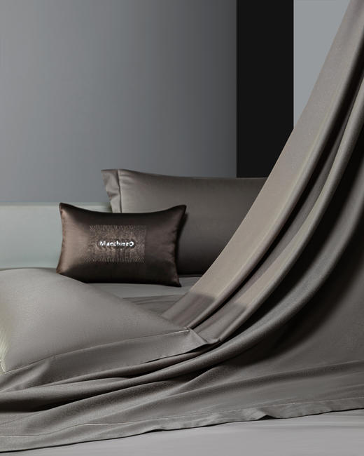 利路米家纺春季新款匹马棉四件套  星光   星夜灰 商品图5