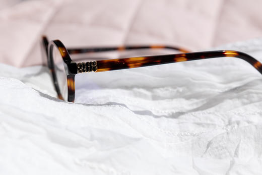 M家知识分子椭圆板材眼镜框平光镜（不防蓝光） 商品图13