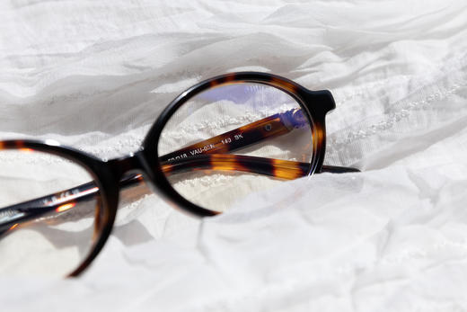 M家知识分子椭圆板材眼镜框平光镜（不防蓝光） 商品图12