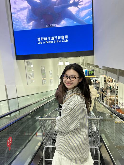 M家知识分子椭圆板材眼镜框平光镜（不防蓝光） 商品图8