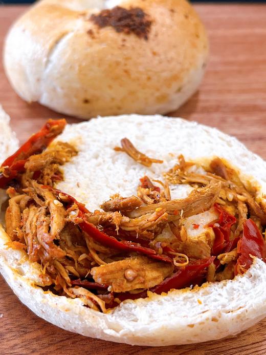 麻辣鸡丝贝果 商品图0