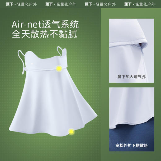 蕉下腮红护颈防晒口罩AL34524 商品图4