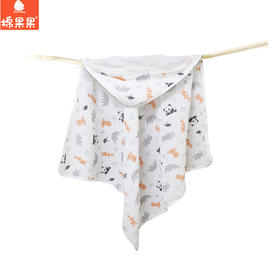 棉果果夏季新品5A抗菌纯棉抱被M205550224372