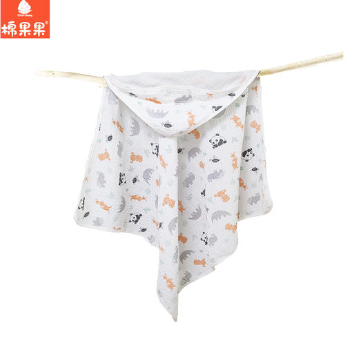 棉果果夏季新品5A抗菌纯棉抱被M205550224372 商品图0