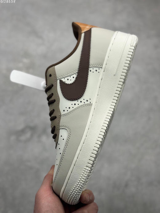 夏日特惠💰350 Nike Air Force 1 Low '07 米灰棕低帮空军一号休闲板鞋 商品图6