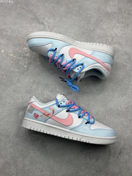 夏日特惠💰460 Nike Dunk Low 绑带定制 白粉玉
此款设计灵感来源于轻定制 商品图4