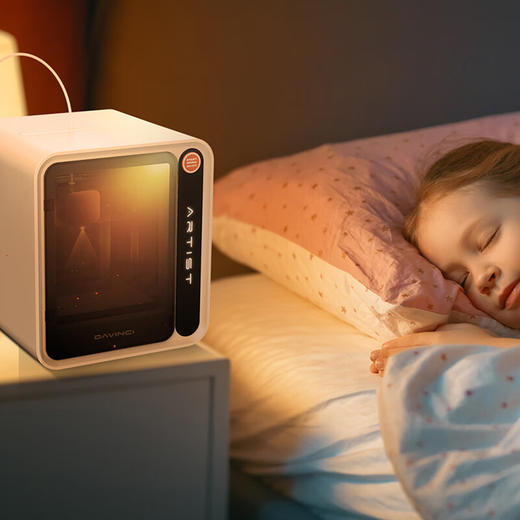 达芬奇 3D打印机 家用Ai拍照建模海量模型一键打印高精度桌面级智能教育DIY立体大人小孩可用 【含耗材250克】 商品图3