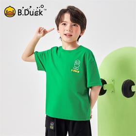 B.Duck小黄鸭童装夏季短袖T恤105-150 BF2501005