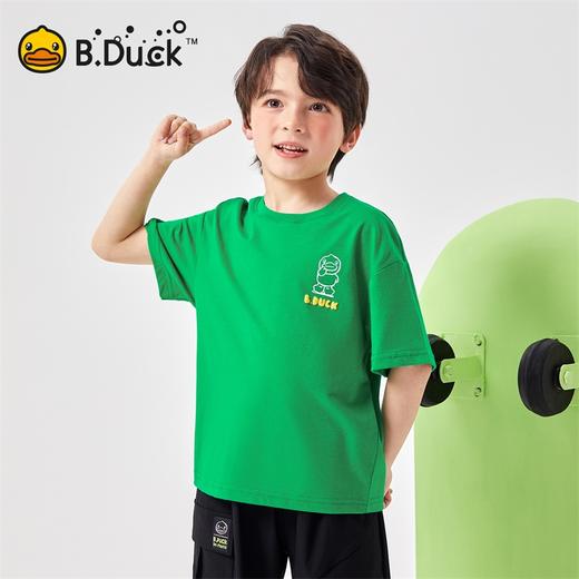 B.Duck小黄鸭童装夏季短袖T恤105-150 BF2501005 商品图0