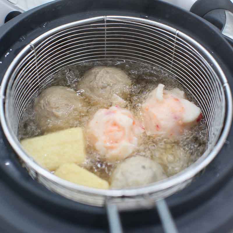 小美开口盖子搭配漏勺304不锈钢网锅美善TM6和TM5通用网兜焯水洗肉菜