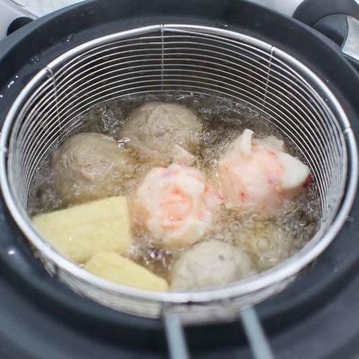 小美开口盖子搭配漏勺304不锈钢网锅美善TM6和TM5通用网兜焯水洗肉菜 商品图0