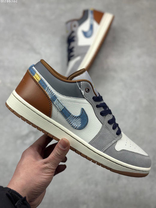 夏日特惠💰360 Air Jordan 1 Low AJ1 WH LV 乔1 低帮复古文化休闲运动篮球鞋 商品图3