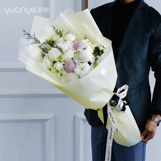 清明节扫墓上坟祭祀鲜花菊花 商品图0