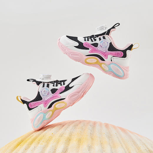 B.Duck小黄鸭童鞋夏季运动鞋26-30 F1585010 商品图3