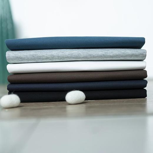 高端230g高支高密双面纯棉短袖t恤男 纯色宽松百搭落肩半袖t恤女 商品图2