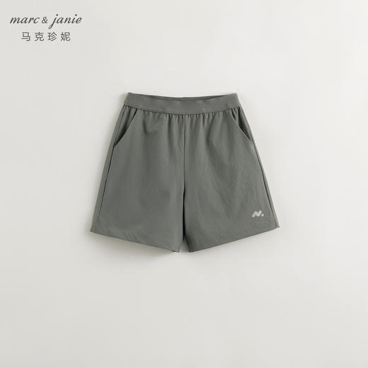 【超轻速干】马克珍妮2024年夏装新款男童弹力轻便速干短裤240356 商品图0