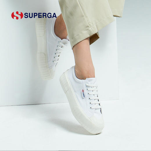 【热巴&周雨彤&谭松韵&杨超越同款】SUPERGA 摩登复古风帆布鞋2631 商品图5