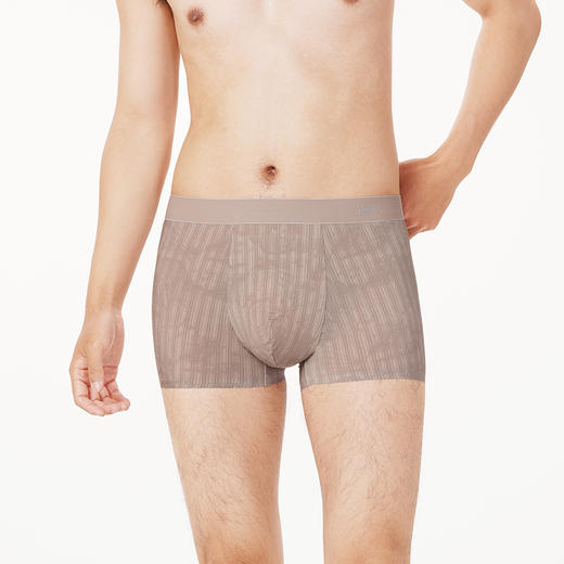 都市丽人都市锋尚铂金舒适男士平角裤男凉感冰丝男士内裤无锦纶平角FK44A3 商品图1