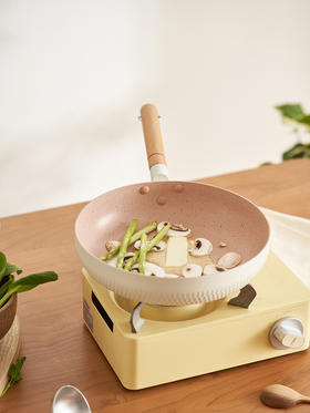 炊大皇雪平煎锅 不粘锅电磁炉小锅