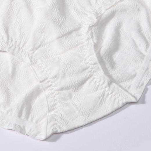 都市丽人时尚系列舒肤棉内裤女棉提花纯棉女士内裤低腰三角内裤LK43D3 商品图5