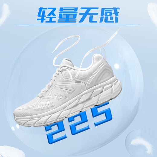 户外特工 专业减震超轻跑鞋男女款夏季透气轻便软底缓震跑步运动鞋 R11 Prue 商品图3